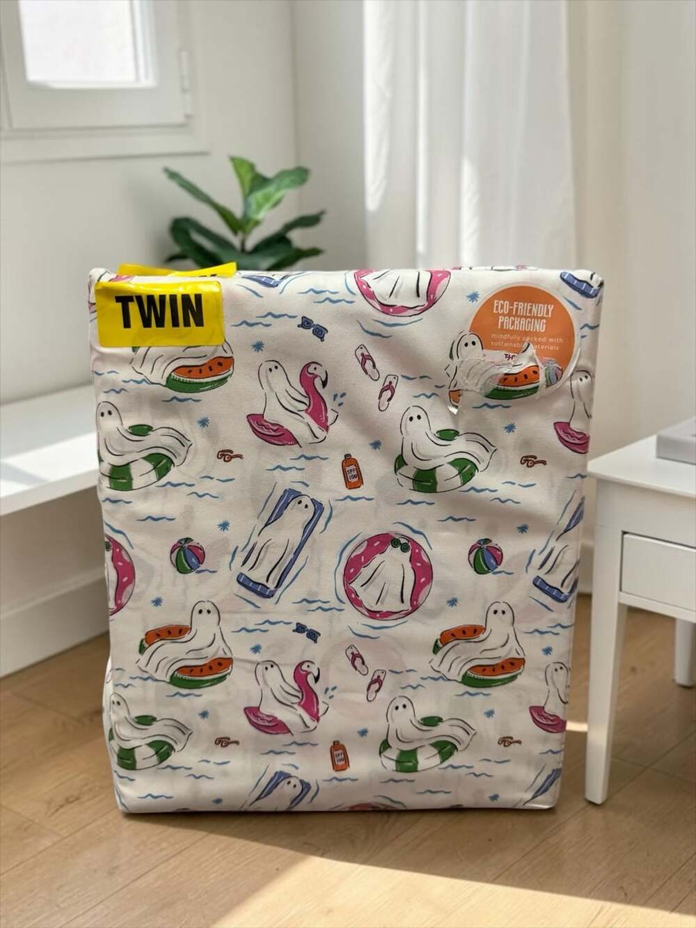 Isaac Mizrahi New York Ghost Pals Sheets Size Twin Summerween